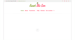 Desktop Screenshot of kanashskincare.com